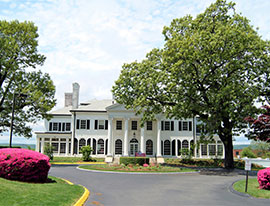 A college campus building. Links to Gifts of Real Estate